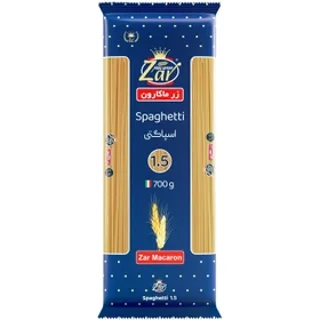ماکارونی قطر 1.5 زر ماکارون 700 گرم