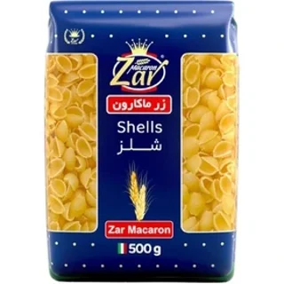 ماکارونی شلز زرماکارون 500 گرم